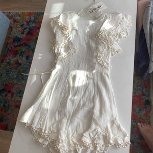 White romper so cute